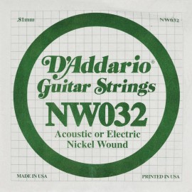 CUERDAS D ADDARIO    MOD. NW-032