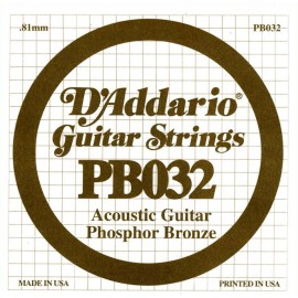 CUERDAS D ADDARIO    MOD. PB-032