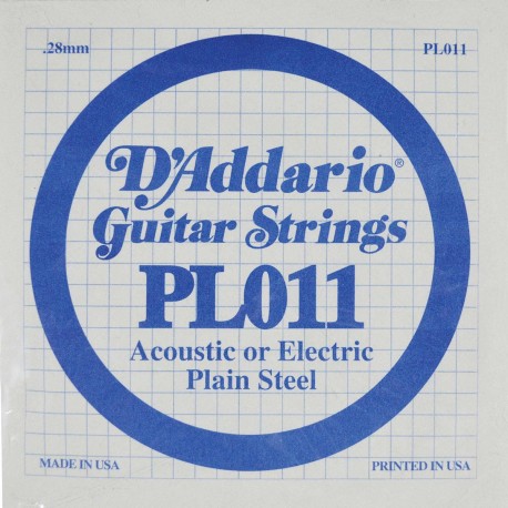 CUERDAS D ADDARIO    MOD. PL-011