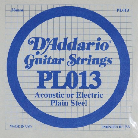 CUERDAS D ADDARIO    MOD. PL-013